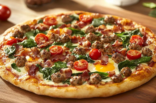 Pizza śniadaniowa