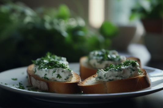 Whipped Ricotta i Herb Crostini Przepis