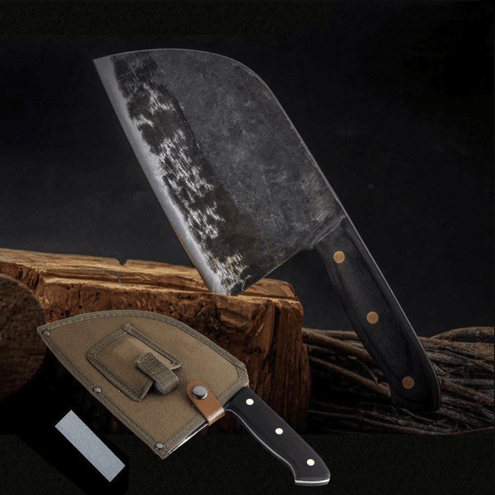 Nakiri / Chukabocho (なきり) Full Tang Steel Cleaver